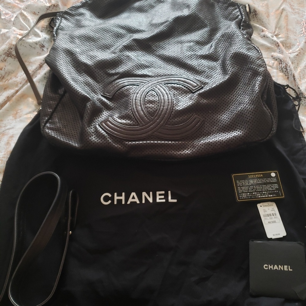Authentic Chanel XXL Rodeo Drive Hobo Shoulder bag